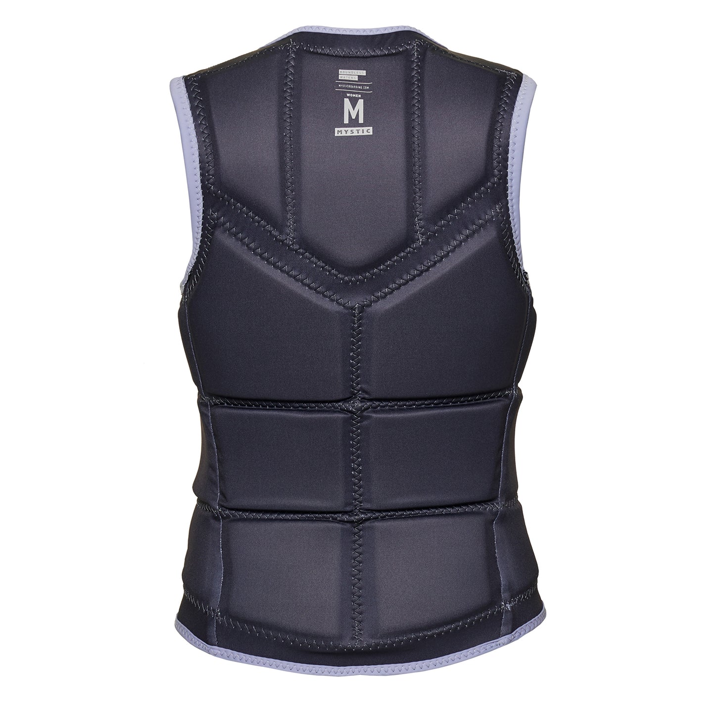  Mystic Womens Star Wake Boarding Front-Zip Impact Vest - Pastel Lilac