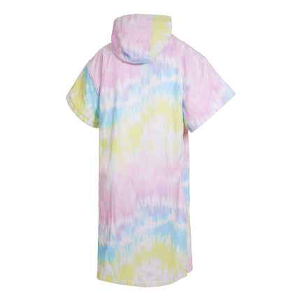  Mystic Velours AOP Poncho - Rainbow
