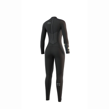  Mystic Womens Dazzled 4/3 GBS Back Zip Wetsuit - Black