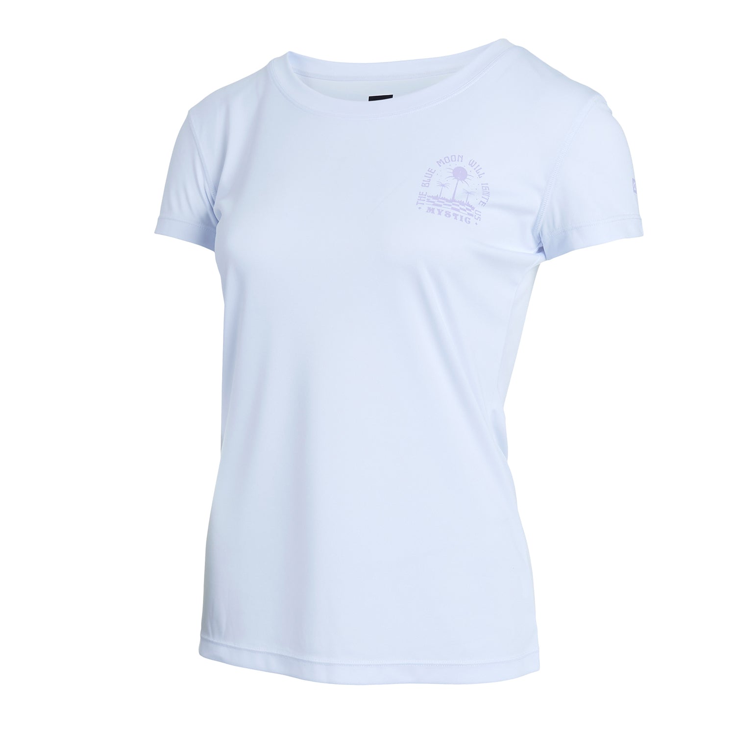  Mystic Womens Ignite Short-Sleeve Rashvest - White