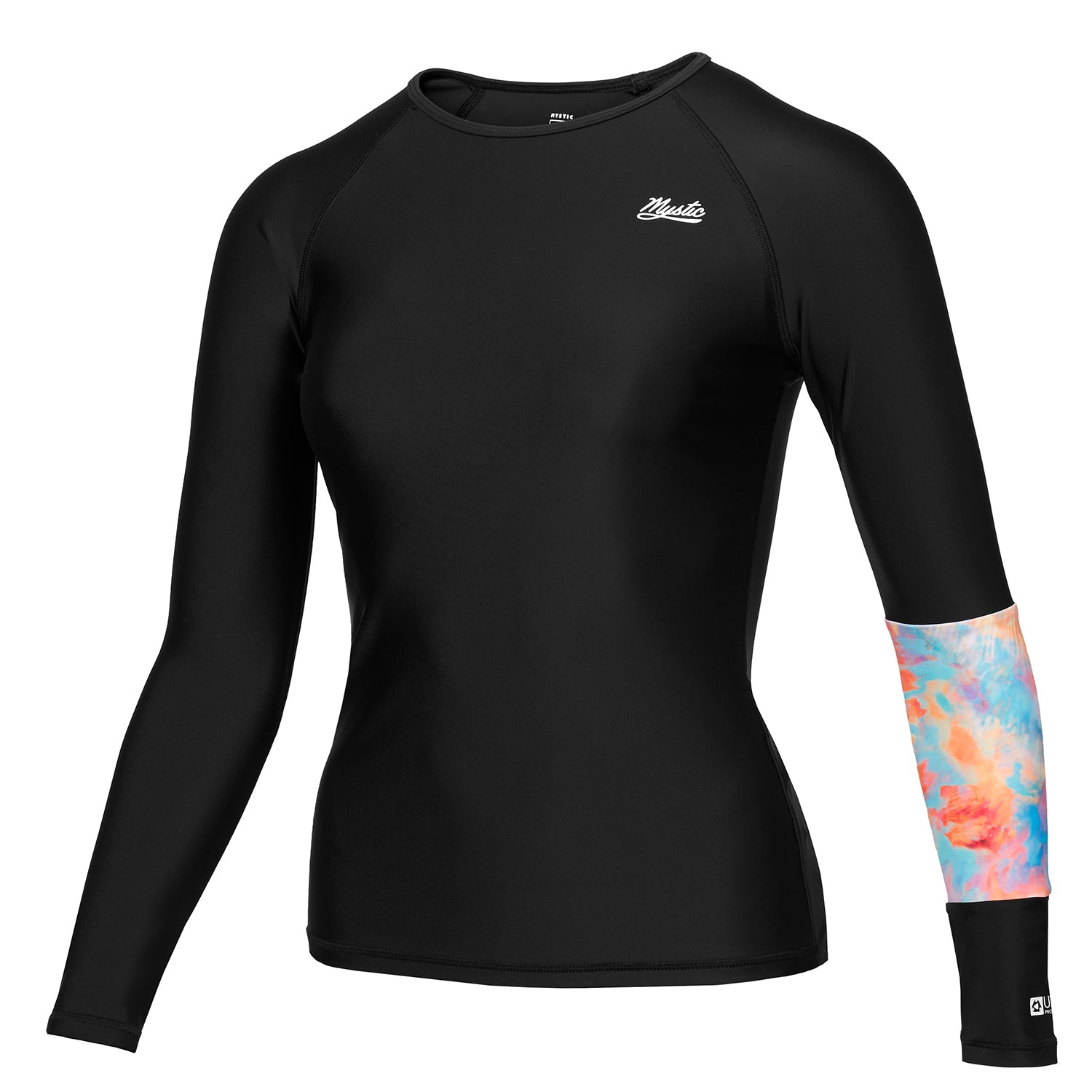  Mystic Womens Jayde Long-Sleeve Rashvest - Rainbow