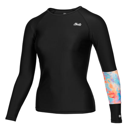  Mystic Womens Jayde Long-Sleeve Rashvest - Rainbow