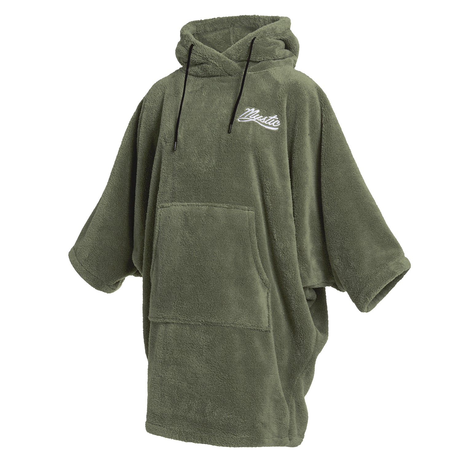  Mystic Womens Teddy Poncho - Olive Green