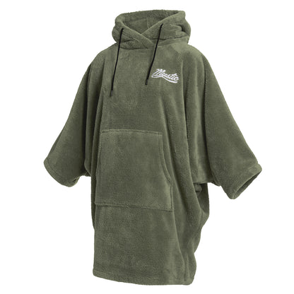  Mystic Womens Teddy Poncho - Olive Green