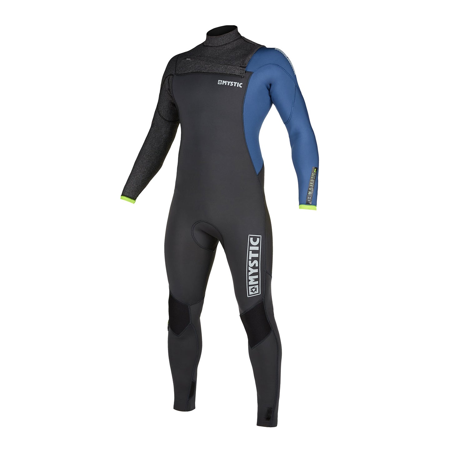  Mystic Majestic 3/2mm Front-Zip Fullsuit Wetsuit - Grey Blue