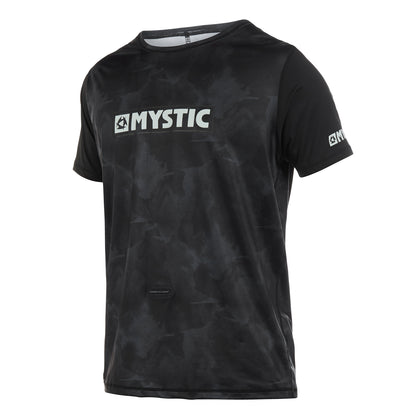  Mystic Majestic Short-Sleeve Loosefit Rash Vest - Black