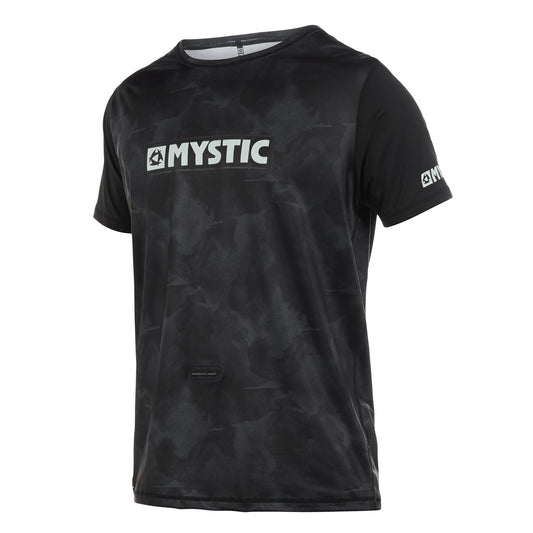  Mystic Majestic Short-Sleeve Loosefit Rash Vest - Black