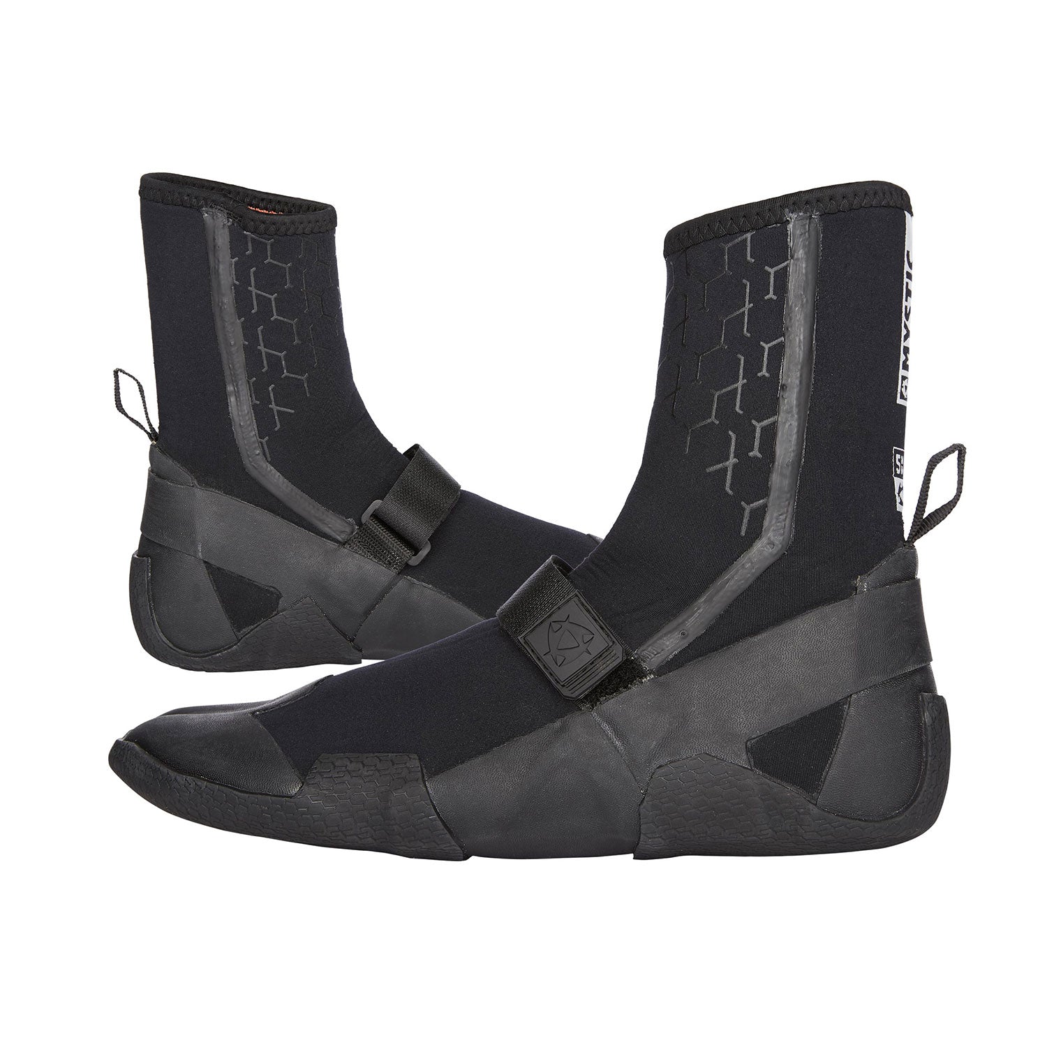  Mystic Marshall 5mm Round-Toe Wetsuit Boots - Black