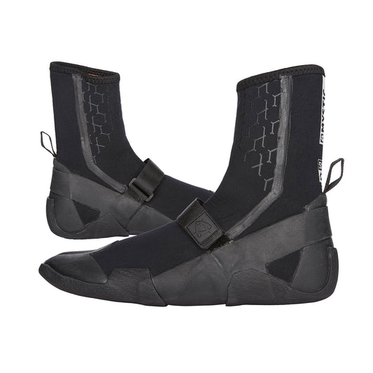  Mystic Marshall 5mm Round-Toe Wetsuit Boots - Black