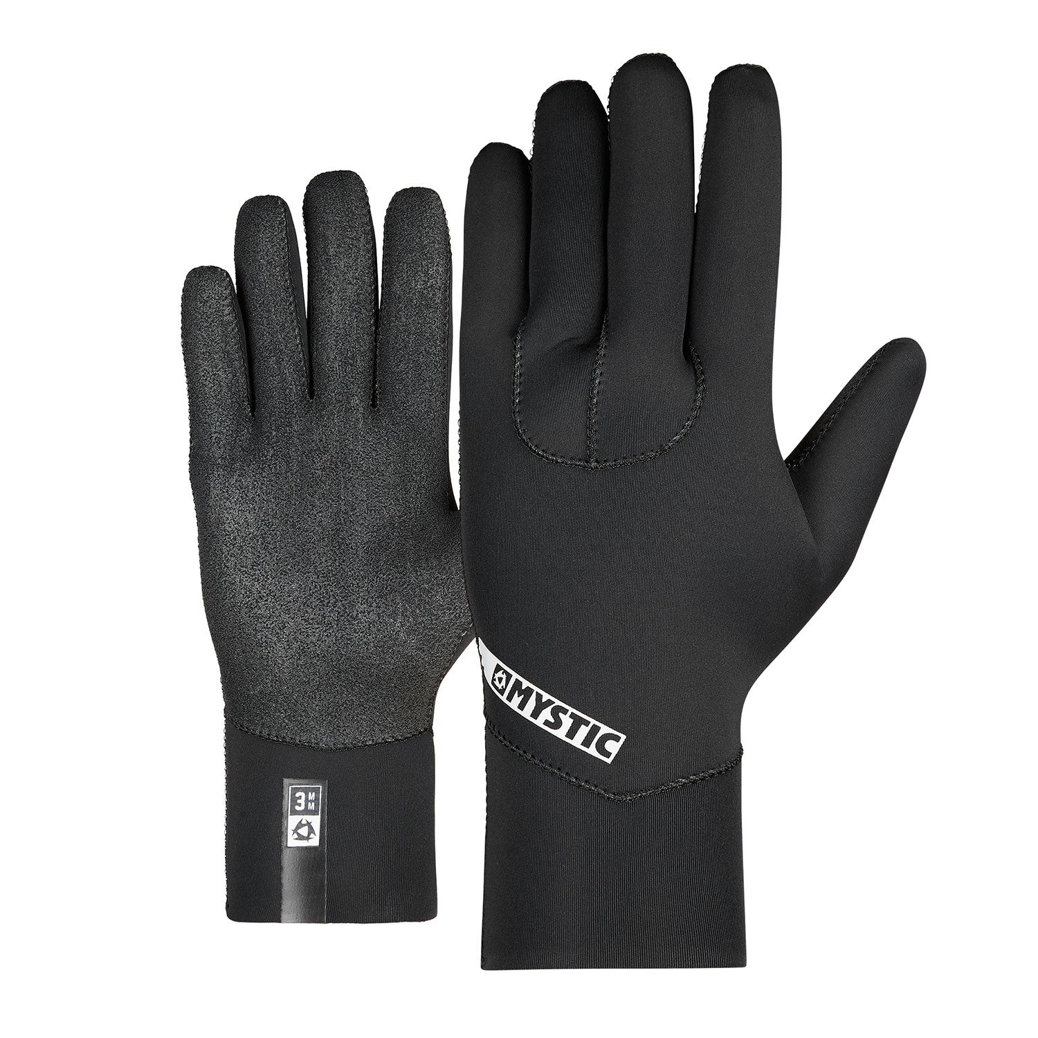  Mystic Star 3mm 5 Finger Wetsuit Gloves - Black